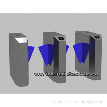 Intelligent Glass Retractable Flap Barrier Gate Turnstile W